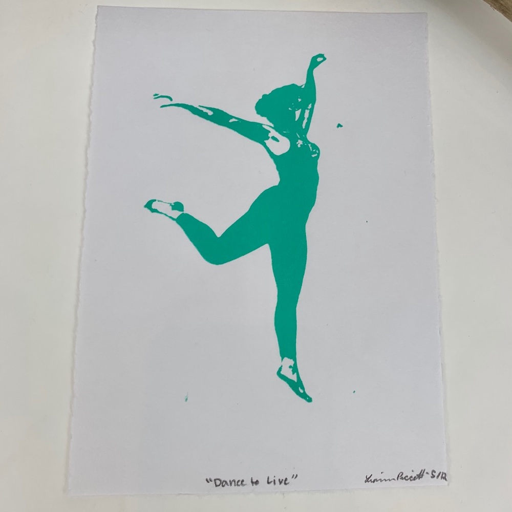 Dance to Live Print-wall art